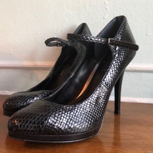 Ralph Lauren black heels